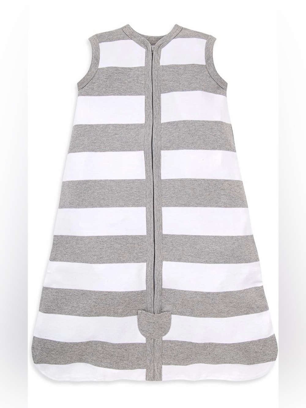 Burt's Bees 100% Organic Cotton Infant Wearable Blanket - Rugby Stripe Heather G